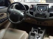 Bán Toyota Fortuner 2.7V 4x2 AT sản xuất 2012, màu bạc 