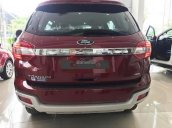 Cần bán xe Ford Everest Titanium 2.0L 4x4 AT sản xuất 2018, màu đỏ, xe nhập