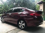 Bán Honda City sản xuất 2016, màu đỏ mận, số tự động, tên tư nhân biển Hà Nội đẹp