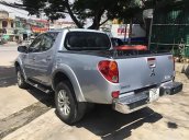 Bán xe Mitsubishi Triton GLS 4x4 AT 2014, màu bạc, sơn zin 90%