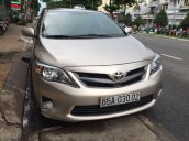 Bán xe Toyota Corolla altis 2.0V đời 2013, màu vàng như mới