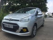 Cần bán lại xe Hyundai Grand i10 1.2 MT 2015, màu bạc, giá chỉ 320 triệu