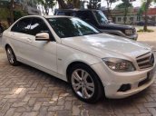 Bán xe Mercedes C200 AT 2008, màu trắng, giá tốt