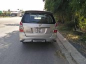 Bán Toyota Innova J lên G, sx 2010 màu xám bạc