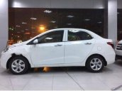 Bán xe Hyundai Grand i10 2018, màu trắng số sàn, giá 390tr