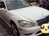 Bán Mercedes-Benz S Class sản xuất 2006, màu trắng, giá chỉ 695 triệu, nhập khẩu nguyên chiếc