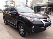 Bán Toyota Fortuner 2.4G 4x2 MT 2017, màu nâu, nhập khẩu, biển số Long An

