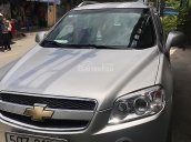 Cần bán Chevrolet Captiva LT 2.4 MT sản xuất năm 2007, màu bạc, xe còn rất mới và êm