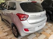 Bán ô tô Hyundai Grand i10 1.2 AT 2014, màu bạc, nhập khẩu nguyên chiếc