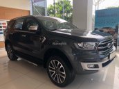 Bán Ford Everest 2.0 Biturbo 2018 mới 100% màu ghi xám, giá tốt, hỗ trợ trả góp lãi suất cố định trong 3 năm