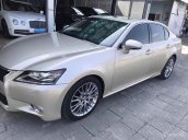 Bán Lexus GS350 model 2013, Sx 2012, màu vàng, nội thất da bò, nhập khẩu từ Mỹ