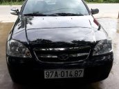 Bán Daewoo Lacetti năm sản xuất 2008, màu đen, giá tốt