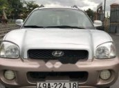 Bán Hyundai Santa Fe đời 2004, màu bạc 