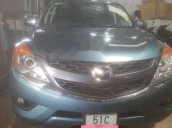 Bán xe Mazda BT 50 MT sản xuất 2015, màu xanh lam 