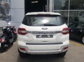 Bán Ford Everest Titanium 2.0L 4x2 AT 2018, màu trắng, xe nhập có trả góp 80%