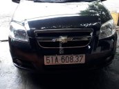 Bán xe Chevrolet Aveo sedan đời 2013, màu đen