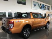 Bán Ford Ranger Turbo, model 2019, hỗ trợ ngân hàng 90% xe giao ngay đủ màu, tặng nắp thùng, lót sàn, dán phim, BHVC