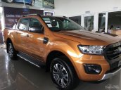 Bán Ford Ranger Turbo, model 2019, hỗ trợ ngân hàng 90% xe giao ngay đủ màu, tặng nắp thùng, lót sàn, dán phim, BHVC