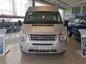 Bán Ford Transit bản Luxury giá chỉ từ 760 triệu, gói khuyến mãi hấp dẫn, trả trước 180 triệu nhận xe, 0902 724 140