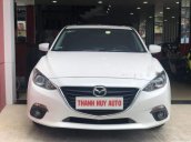 Bán Mazda 3 năm 2015, màu trắng, cam kết xe đẹp, không tai nạn, ngập nước