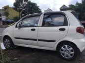 Bán xe Daewoo Matiz màu trắng, nội thất bọc da ghế còn mới rất đẹp