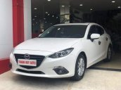 Bán Mazda 3 năm 2015, màu trắng, cam kết xe đẹp, không tai nạn, ngập nước