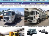 Bán xe tải Dongfeng 4 chân 17T9, giá xe Dongfeng 4 chân Hoàng Huy, Dongfeng Hoàng Huy 4 chân