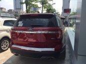 Bán xe Ford Explorer 2.3L Ecoboost Limited form 2018, màu đỏ, xe nhập, hỗ trợ trả góp