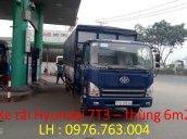 Cửa hàng bán xe tai Hyundai 7 tấn 3 thùng dài 6m3 mui bạt