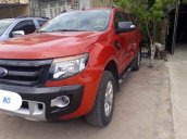 Bán Ford Ranger Wildtrak Sx 2014, màu cam