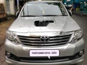 Bán ô tô Toyota Fortuner sản xuất 2013, màu bạc số sàn