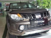 Bán ô tô Mitsubishi Triton 4x2 AT MIVEC sản xuất 2018, màu nâu, nhập khẩu nguyên chiếc, giao xe ngay