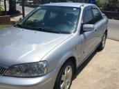 Cần bán gấp Ford Laser GHIA 1.8 2003, màu bạc số sàn, 203tr