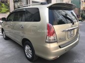 Toyota Innova 2.0 V, màu vàng cát, số tự động, sản xuất 2009, tư nhân chính chủ sử dụng, chạy 6 vạn km