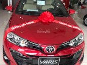 Bán Toyota Yaris model 2019 màu đỏ tại Toyota Hải Dương giá tốt, LH 0906 34 11 11 Mr Thắng