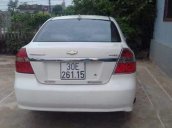 Cần bán lại xe Daewoo Gentra sản xuất năm 2009, màu trắng