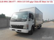 Bán xe tài Mitsubishi Fuso Canter 6.5 tấn/6T4/6.4T giá tốt, trả góp 70% thủ tục đơn giản