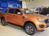 Bán Ford Ranger Wildtrak Bi-Turbo 2018, màu cam