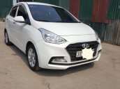 Bán xe Hyundai Grand i10 1.2 AT sản xuất năm 2017, màu trắng chính chủ, giá chỉ 420 triệu