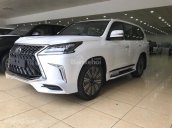 Bản đặc biệt Lexus LX570 Super Sport S, model 2019 trắng, nội thất hai màu