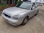 Bán ô tô Daewoo Nubira năm sản xuất 2002, màu bạc xe gia đình