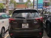 Bán xe Mazda CX5 2017 2.0, số bán tự động, màu nâu, thắng điện