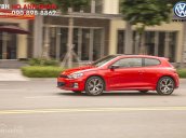 Volkswagen Scirocco đỏ - Thủ tục nhanh gọn, nhận xe ngay, chính hãng giao ngay xe thể thao 2 cửa, hotline: 090.898.8862