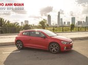 Volkswagen Scirocco đỏ - Thủ tục nhanh gọn, nhận xe ngay, chính hãng giao ngay xe thể thao 2 cửa, hotline: 090.898.8862