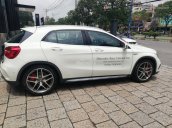 Bán xe Mercedes GLA45 nhập khẩu, màu trắng, động cơ AMG, lướt 2500km, chính hãng