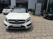 Bán xe Mercedes GLA45 nhập khẩu, màu trắng, động cơ AMG, lướt 2500km, chính hãng