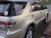 Cần bán lại xe Toyota Fortuner 2.5 đời 2013, màu bạc số sàn