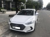 Hyundai Elantra GLS 1.6 MT 5/2017, màu trắng, chỉ cần trả trước 175tr