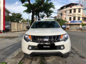 [Siêu giảm] Mitsubishi Triton, màu trắng, xe nhập Thái, lợi dầu 7L/100km, trả góp 80%. LH: 0905.91.01.99