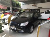 Cần bán Chevrolet Aveo năm 2018, màu đen, khuyến mãi 80tr